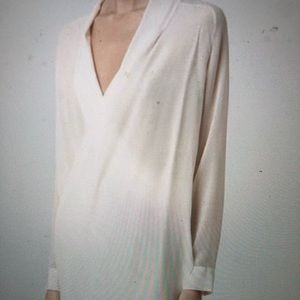 All Saints wrap 100% silk dress